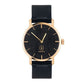 Elegante Uhr "Lux" mit Holzzifferblatt